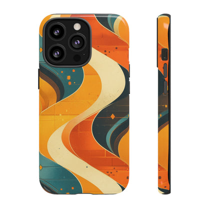 Retro Abstract Staircase iPhone Case / Samsung Case