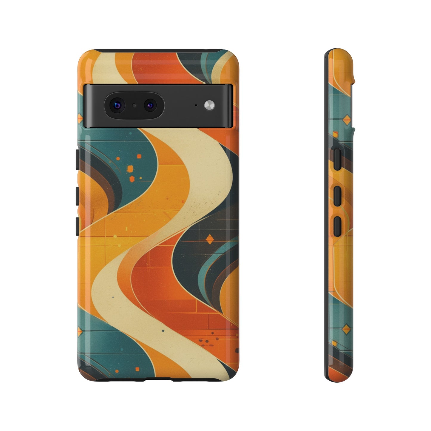 Retro Abstract Staircase iPhone Case / Samsung Case