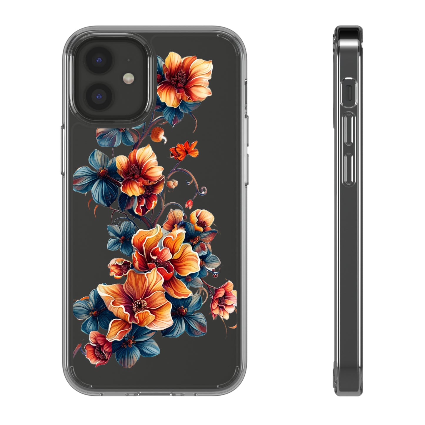 Floral Blooms | Clear iPhone Case / Samsung Case