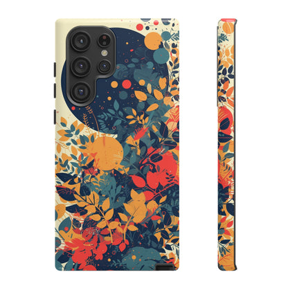 Retro Colorful Floral iPhone Case / Samsung Case