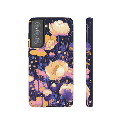 Night Cotton Flowers iPhone Case / Samsung Case