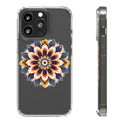 Amber Mandala | Clear iPhone Case / Samsung Case