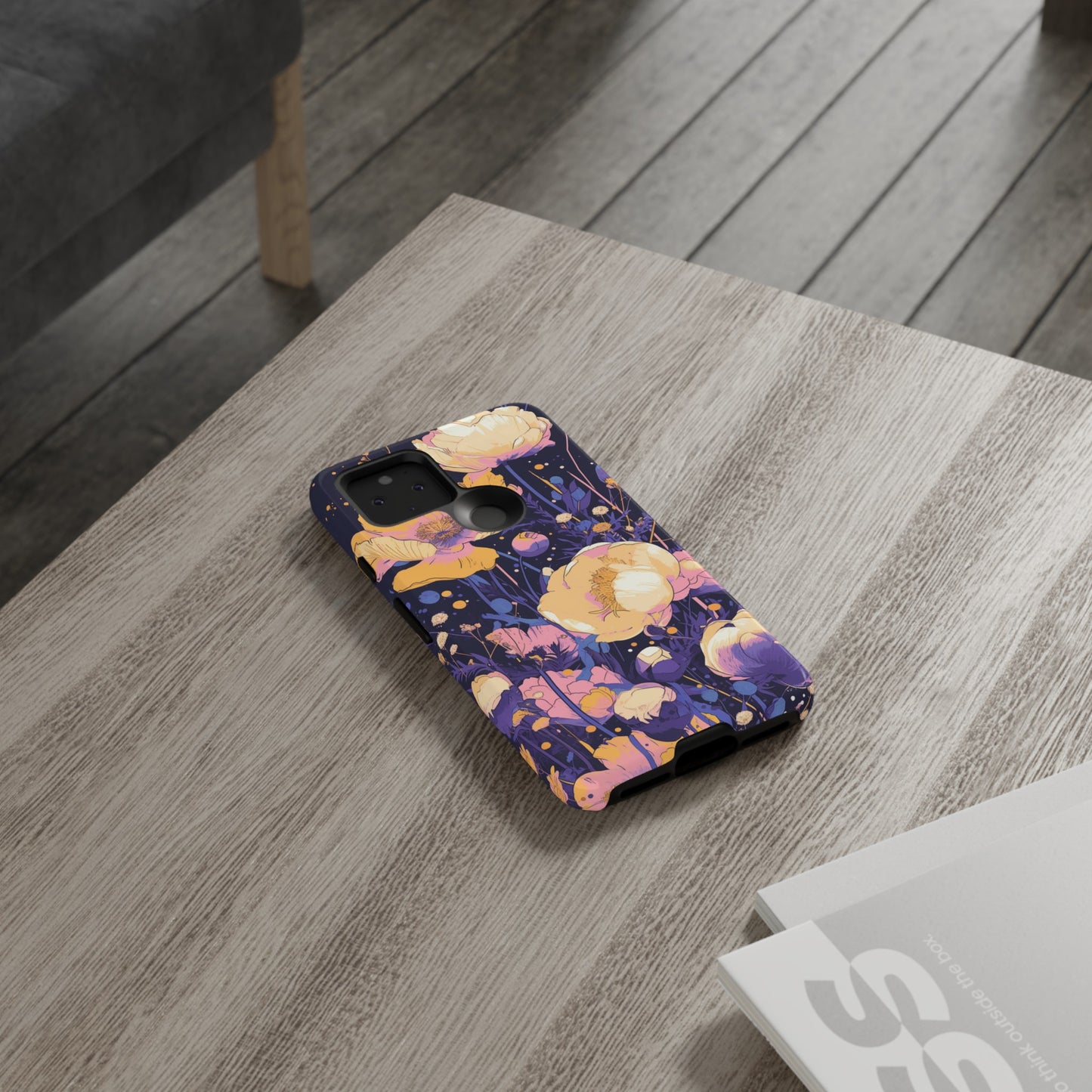 Night Cotton Flowers iPhone Case / Samsung Case