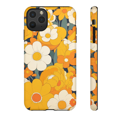 Retro Floral Art iPhone Case / Samsung Case