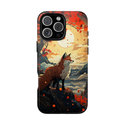 Japanese Wolf Aesthetic Phone Case