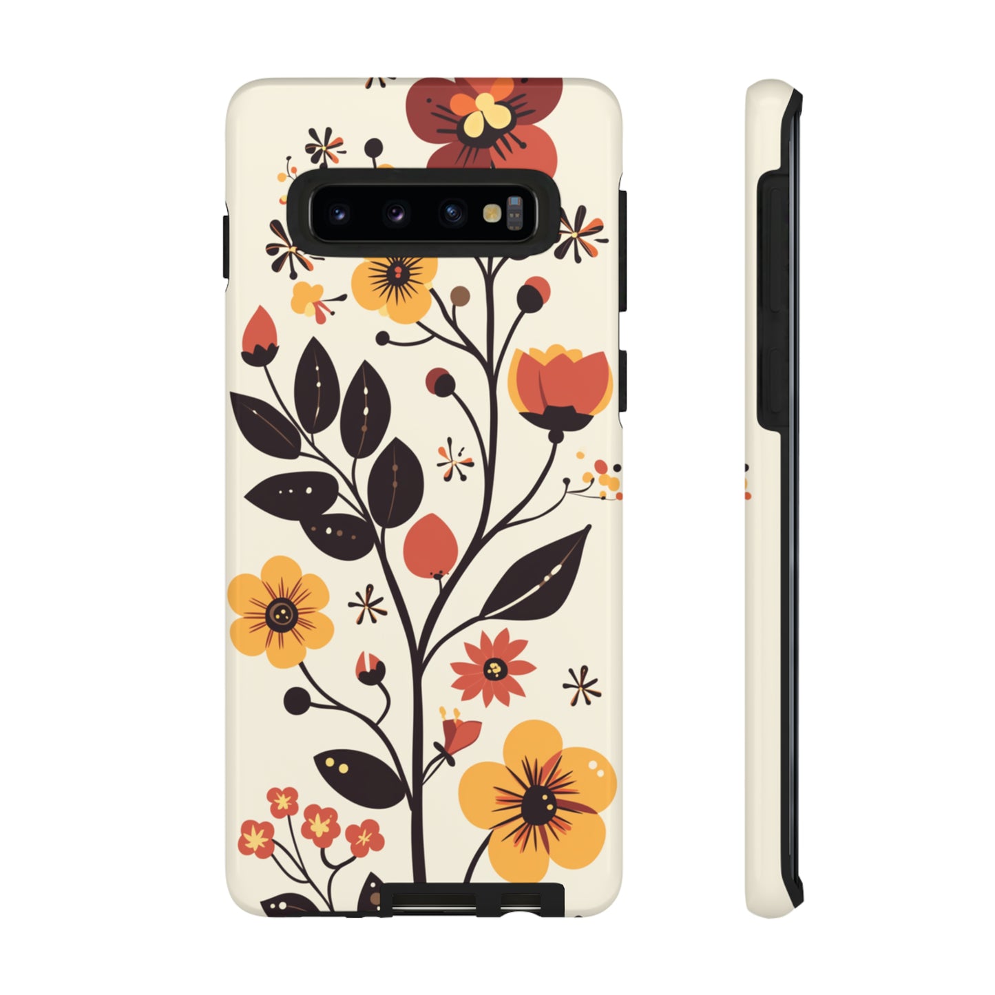 Vector Floral Vines iPhone Case