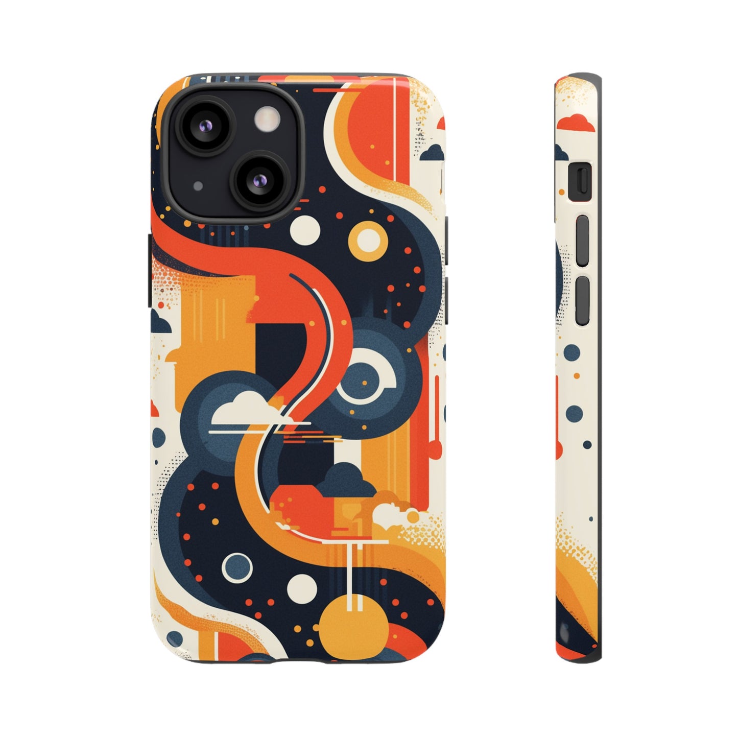 Retro Wandering Roads iPhone Case / Samsung Case