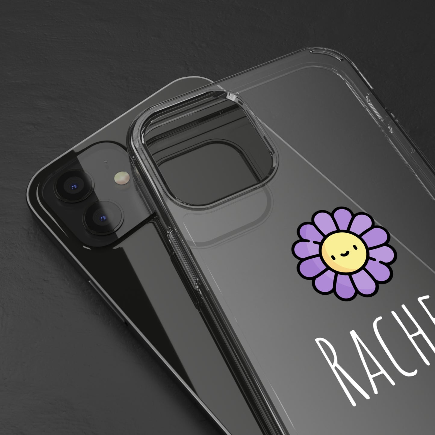 Cute Custom Flower | Clear iPhone Case / Samsung Case