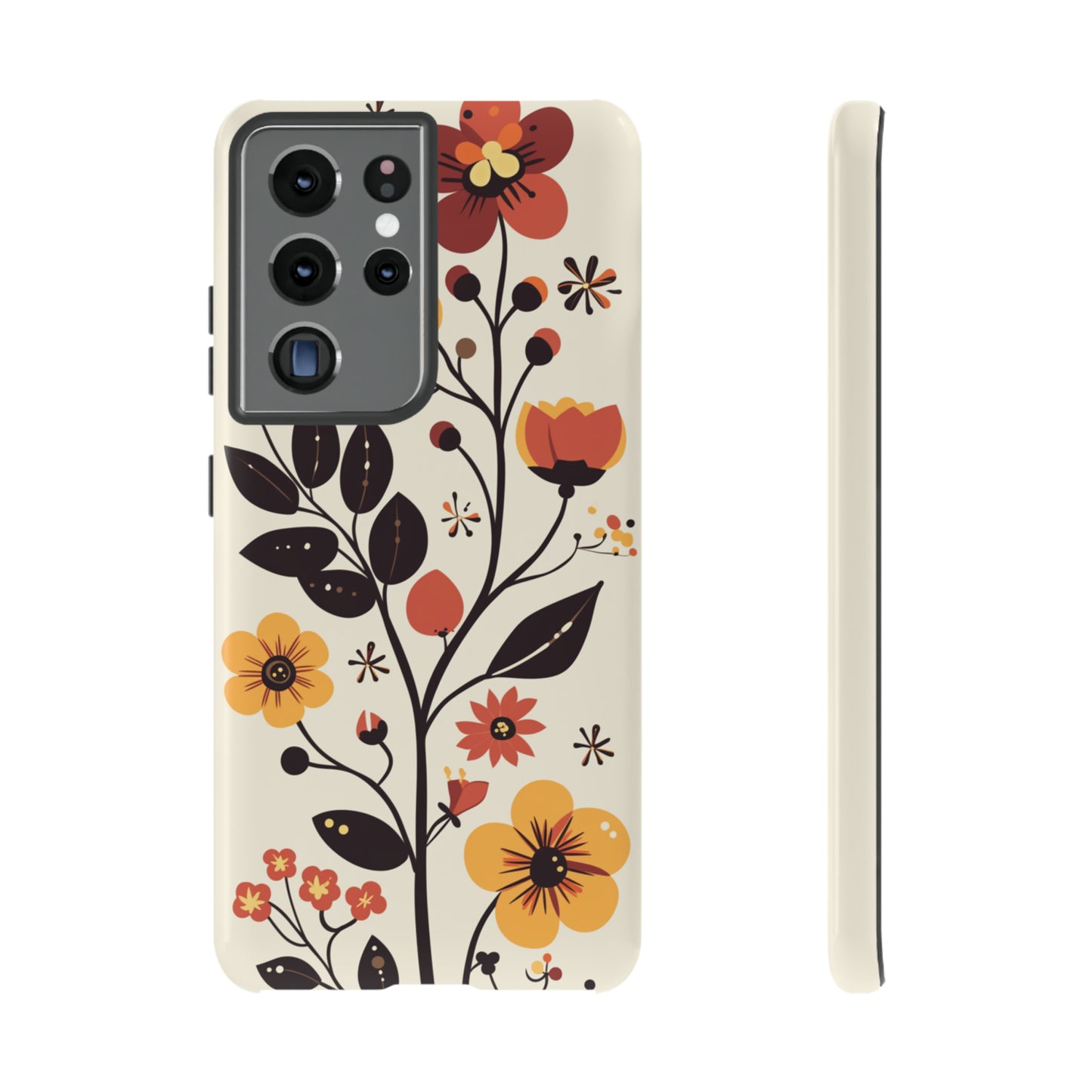 Vector Floral Vines iPhone Case