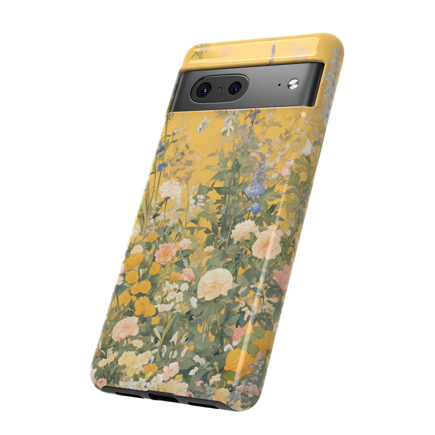 Tall Floral 1970's iPhone Case / Samsung Case