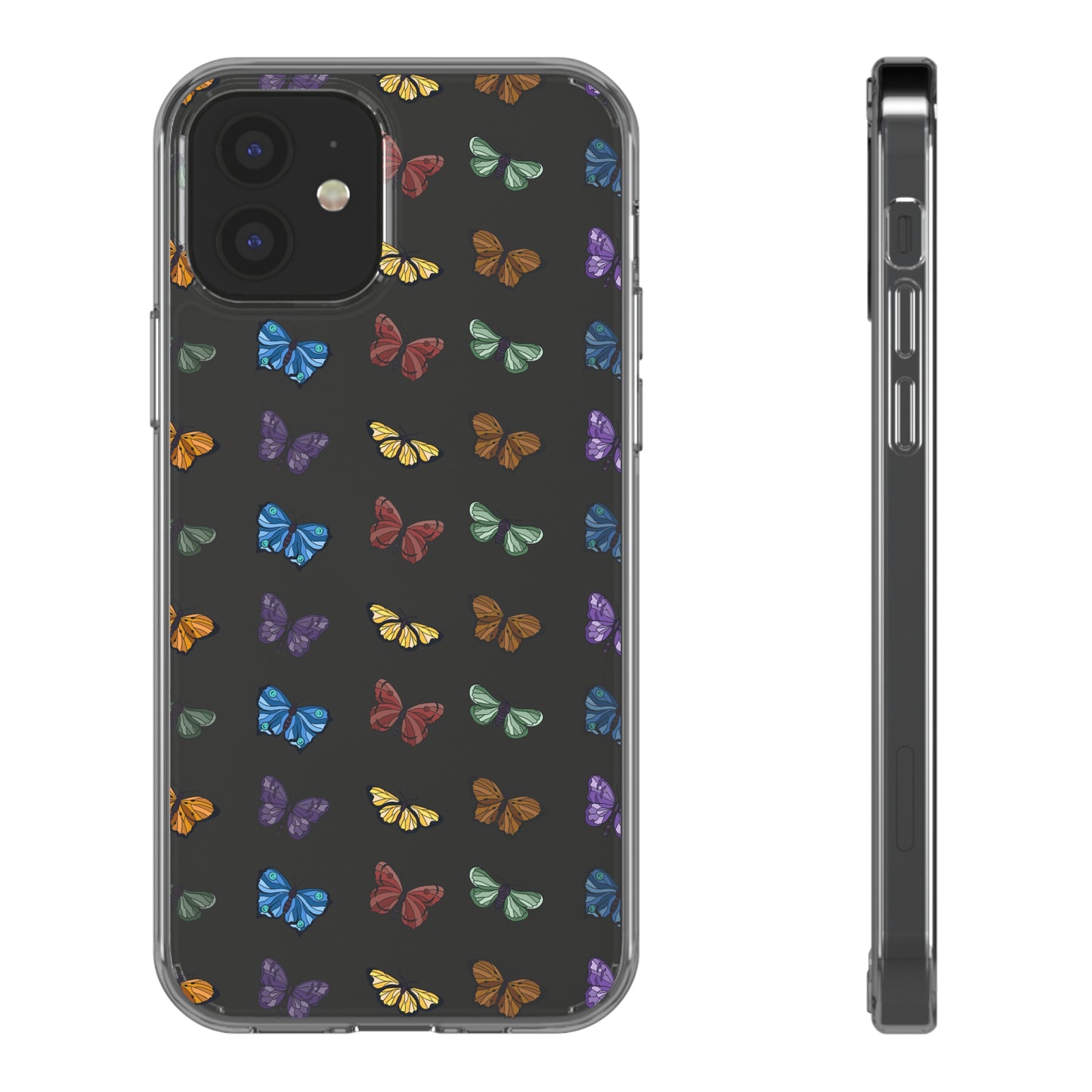 Colorful Butterflies | Clear iPhone Case / Samsung Case