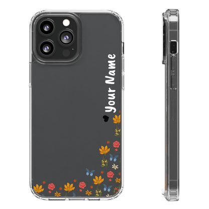 Custom Spring Nature Lovers | Clear iPhone Case / Samsung Case