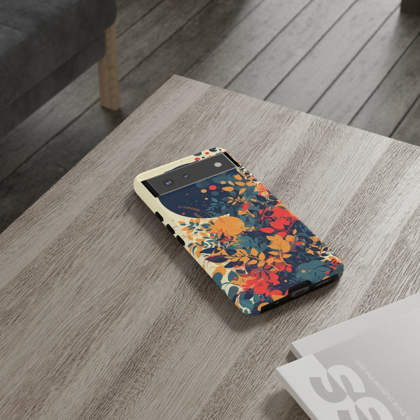 Retro Colorful Floral iPhone Case / Samsung Case