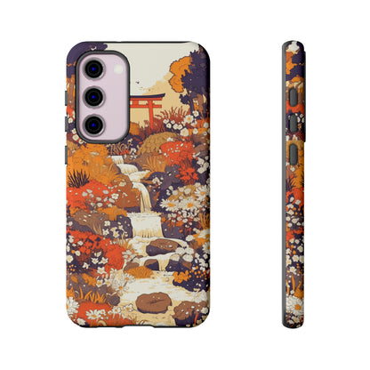 Rising Mountains & Rapid Rivers, Wildflower iPhone Case