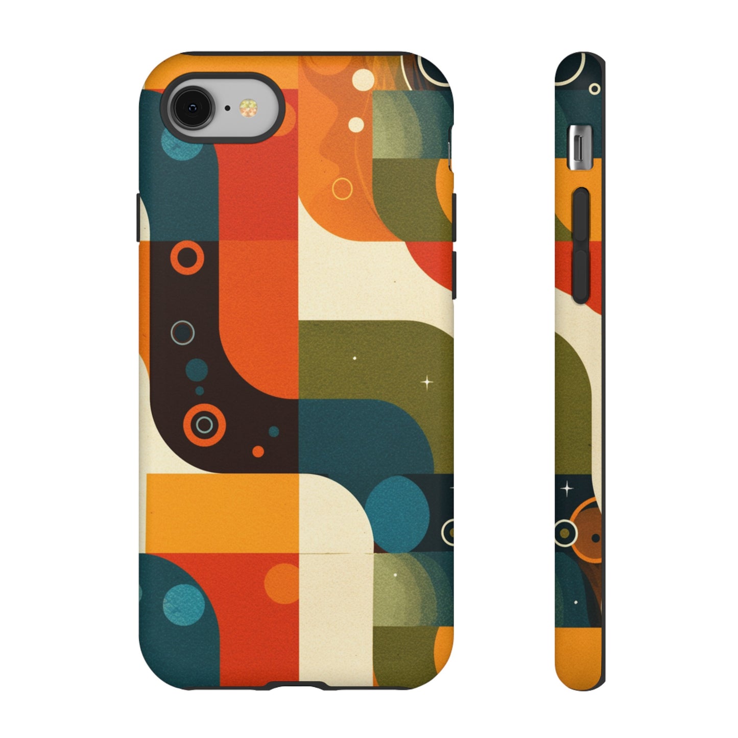 Cubical Retro Pattern iPhone Case / Samsung Case