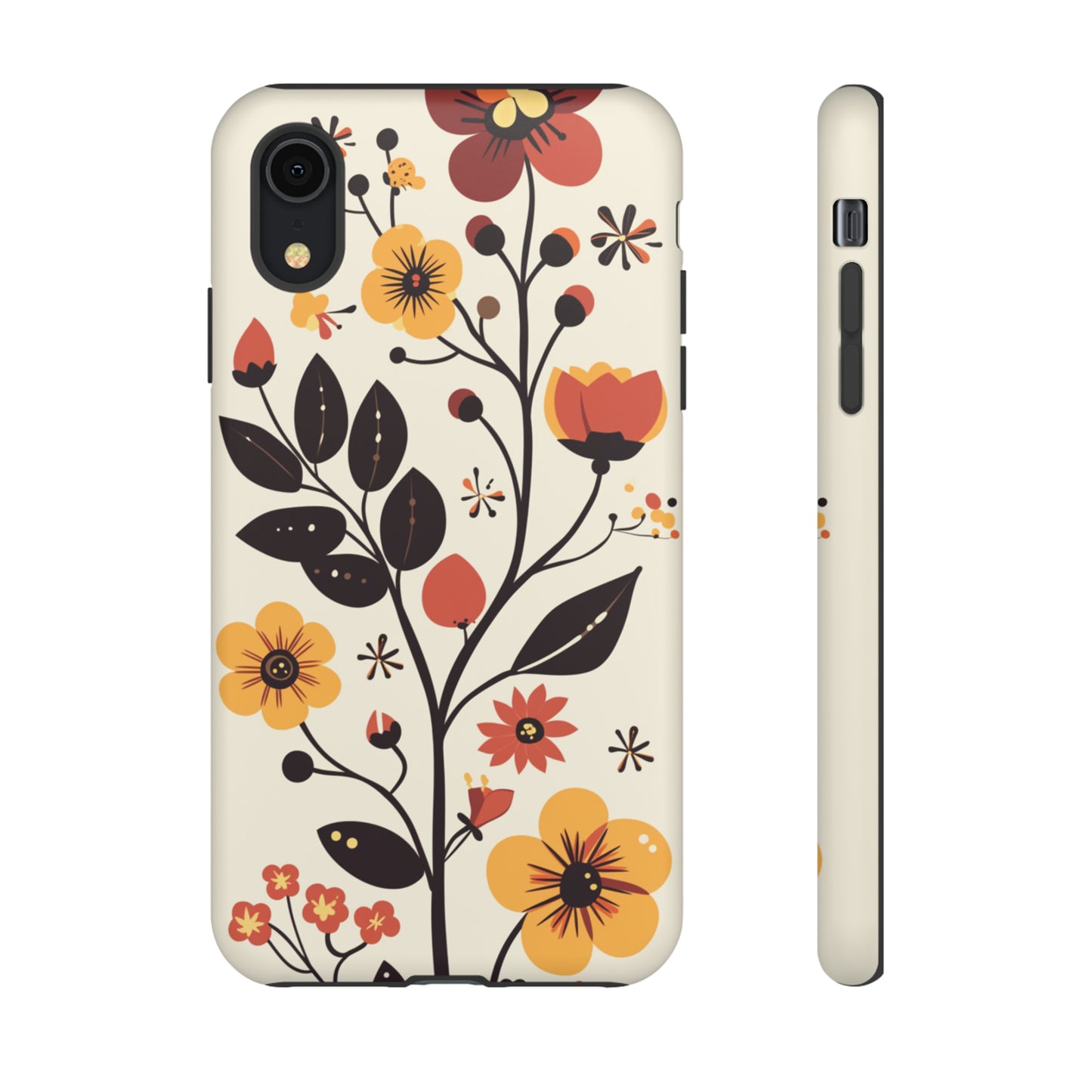 Vector Floral Vines iPhone Case