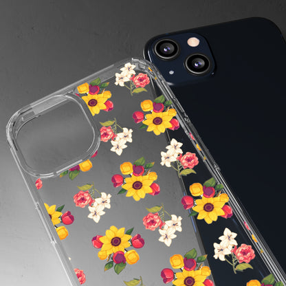 Bright Bouquet | Clear iPhone Case / Samsung Case