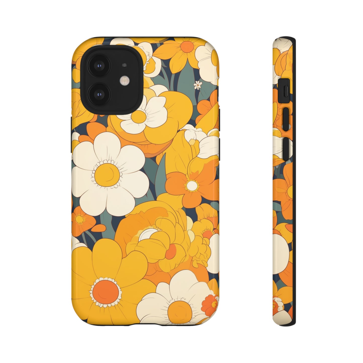 Retro Floral Art iPhone Case / Samsung Case