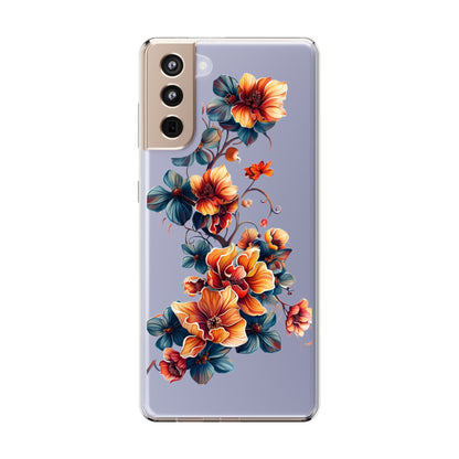 Floral Blooms | Clear iPhone Case / Samsung Case