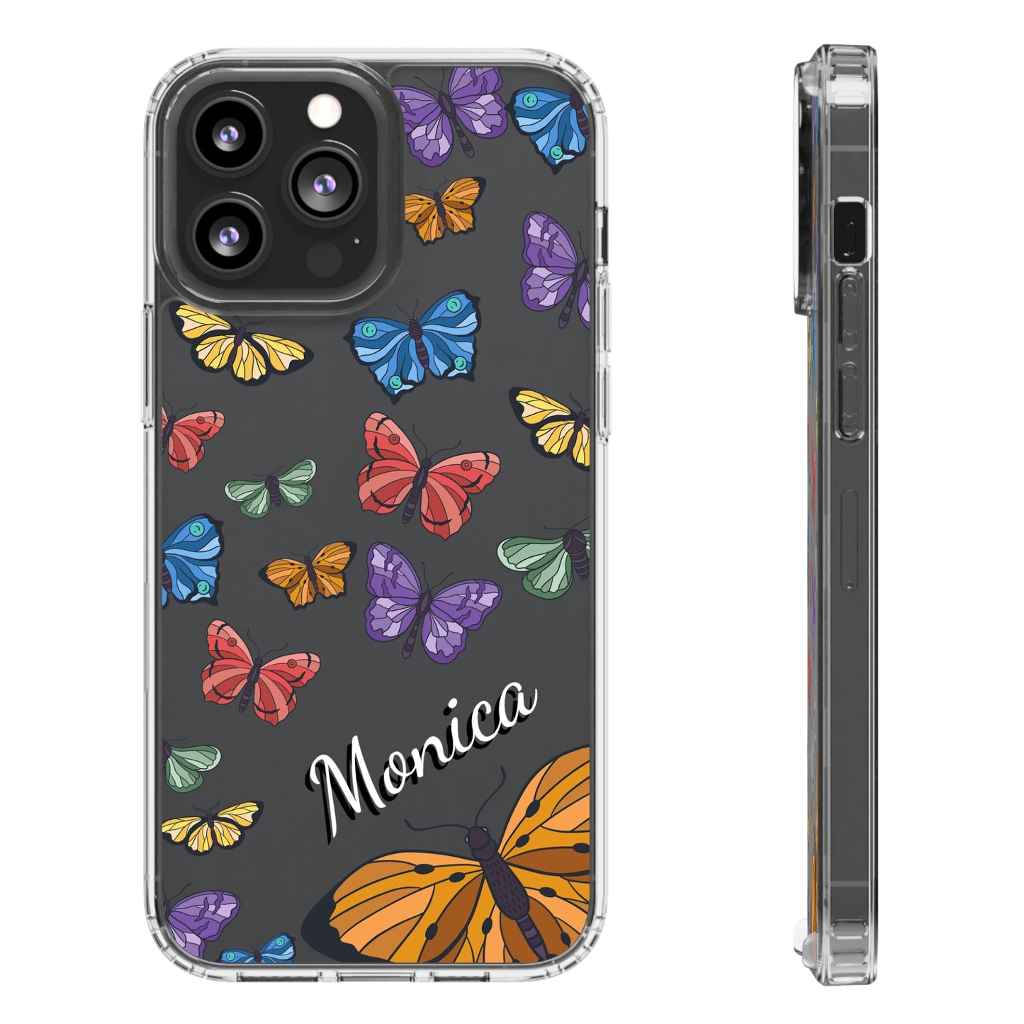 Spring Butterflies | Clear iPhone Case / Samsung Case