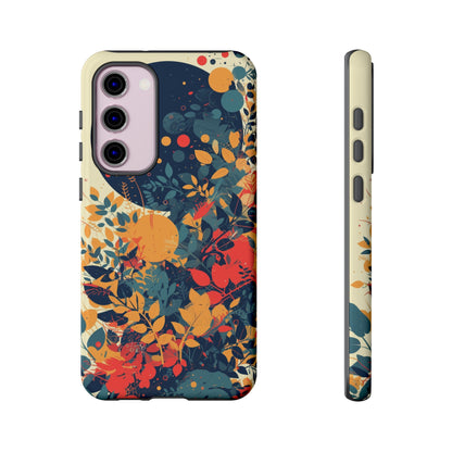 Retro Colorful Floral iPhone Case / Samsung Case