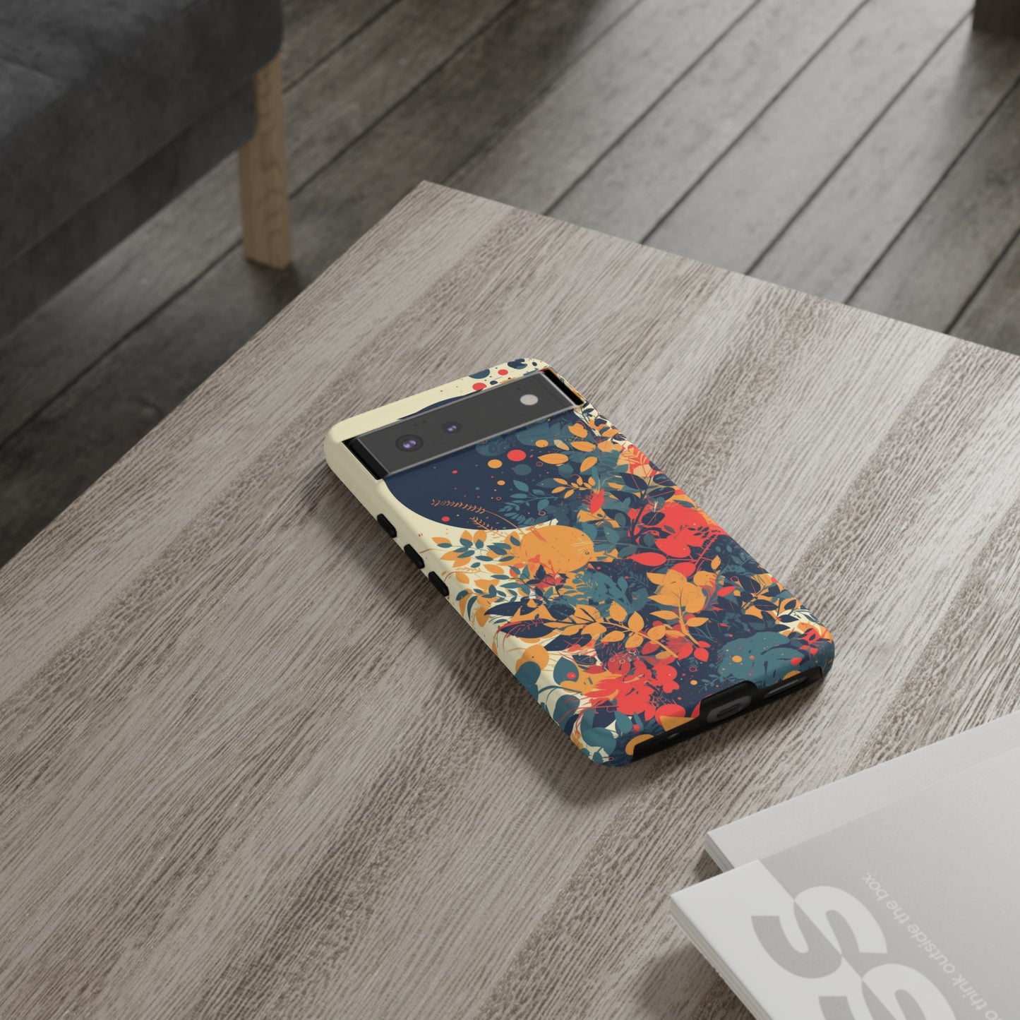 Retro Colorful Floral iPhone Case / Samsung Case