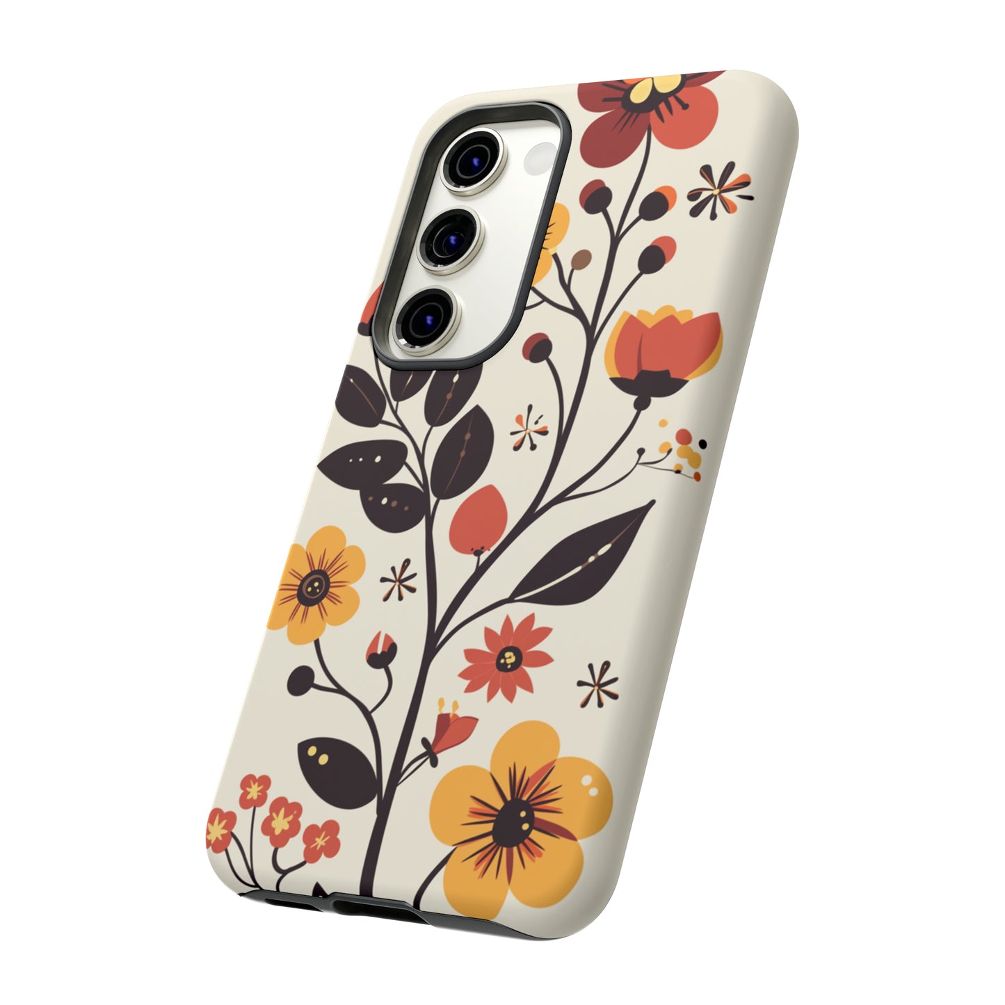 Vector Floral Vines iPhone Case