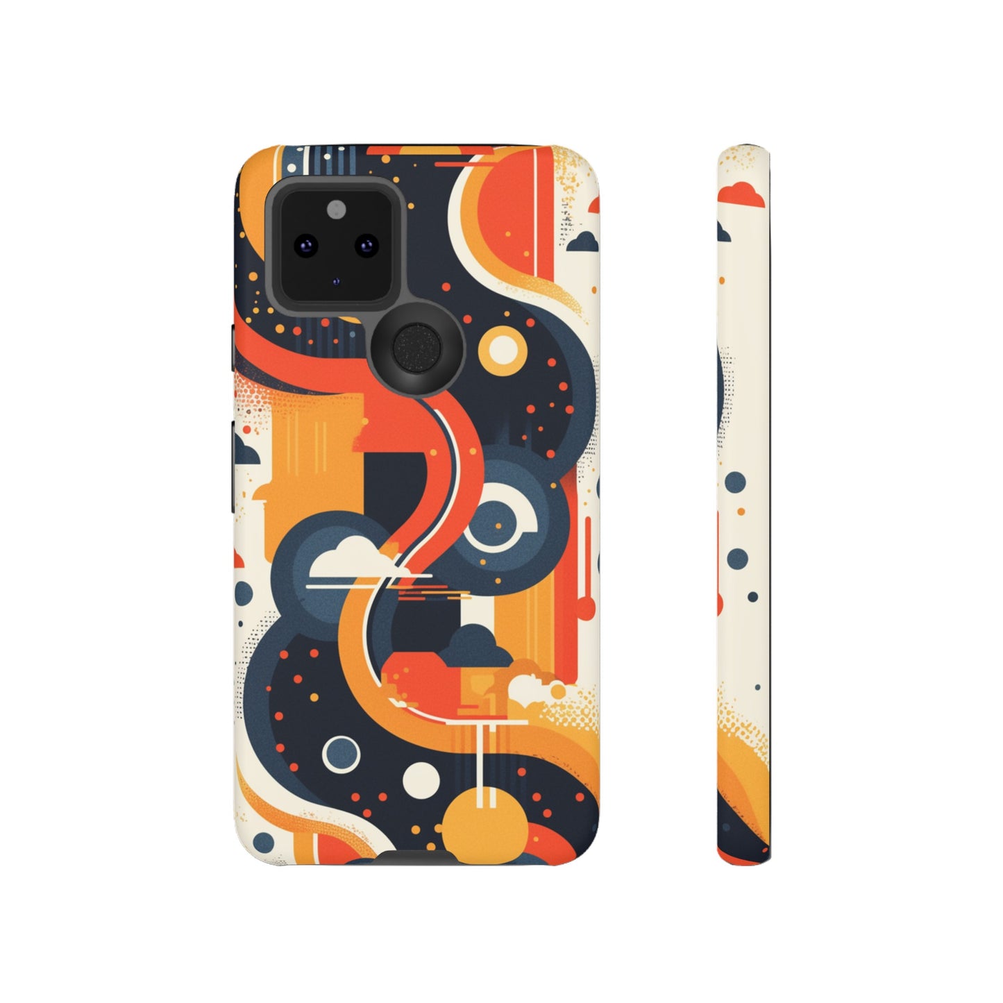 Retro Wandering Roads iPhone Case / Samsung Case