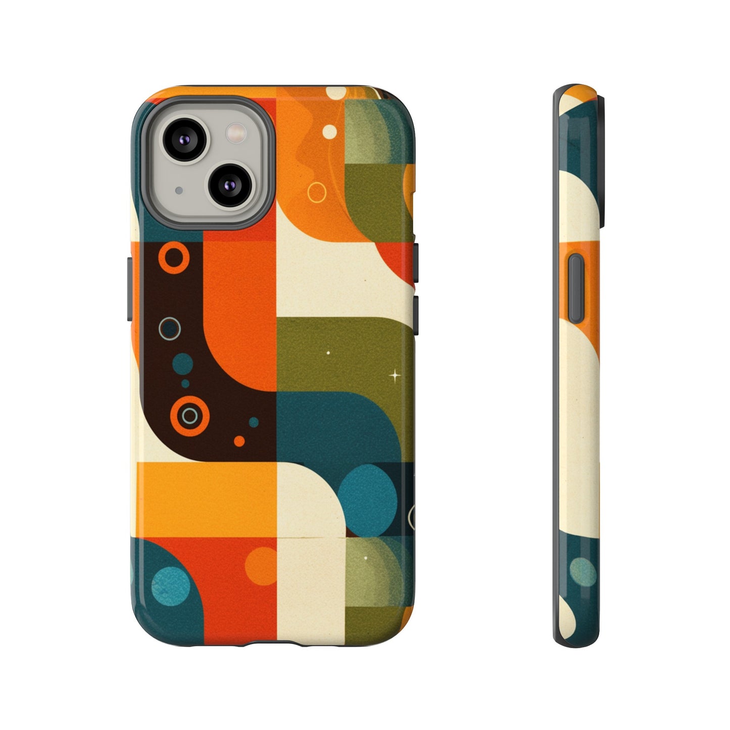 Cubical Retro Pattern iPhone Case / Samsung Case