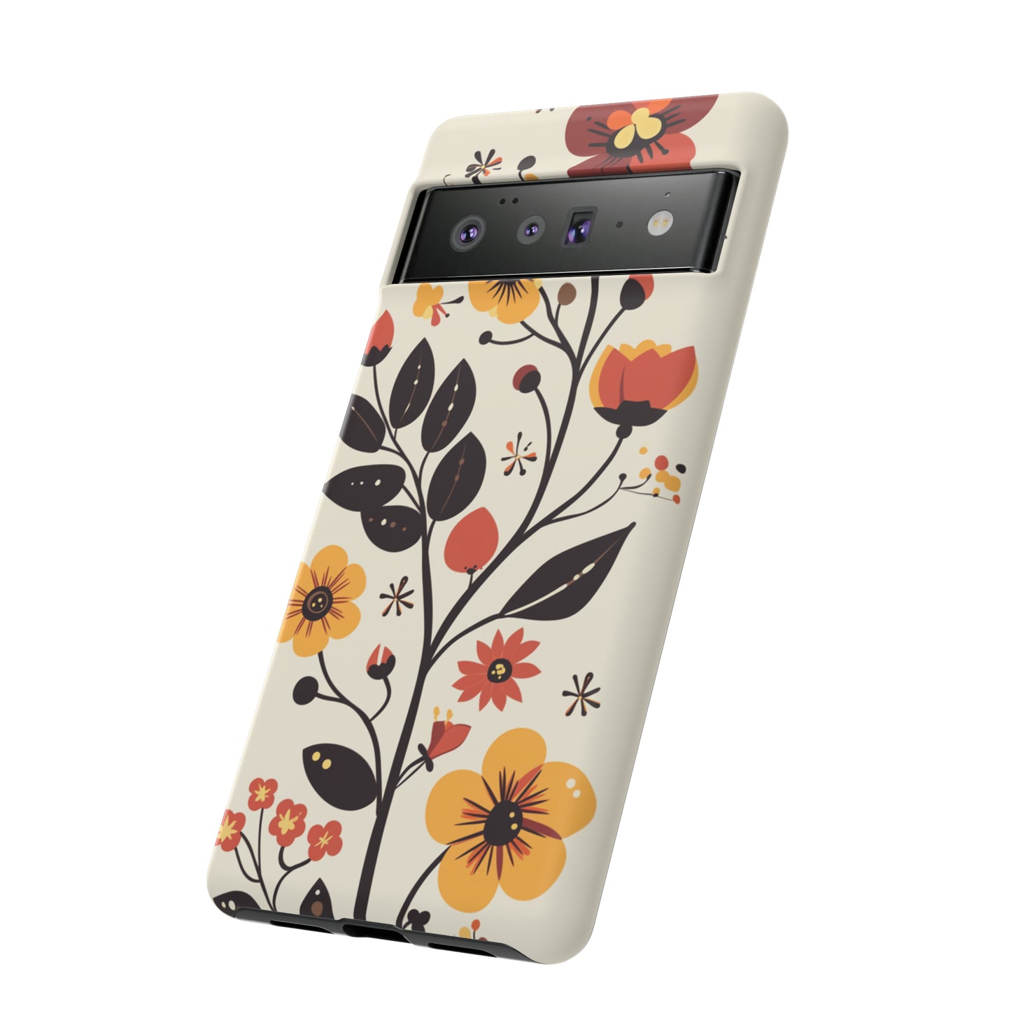 Vector Floral Vines iPhone Case