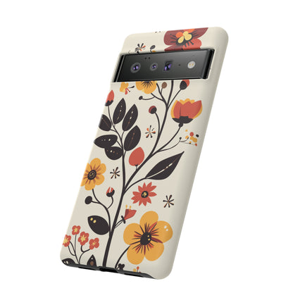 Vector Floral Vines iPhone Case