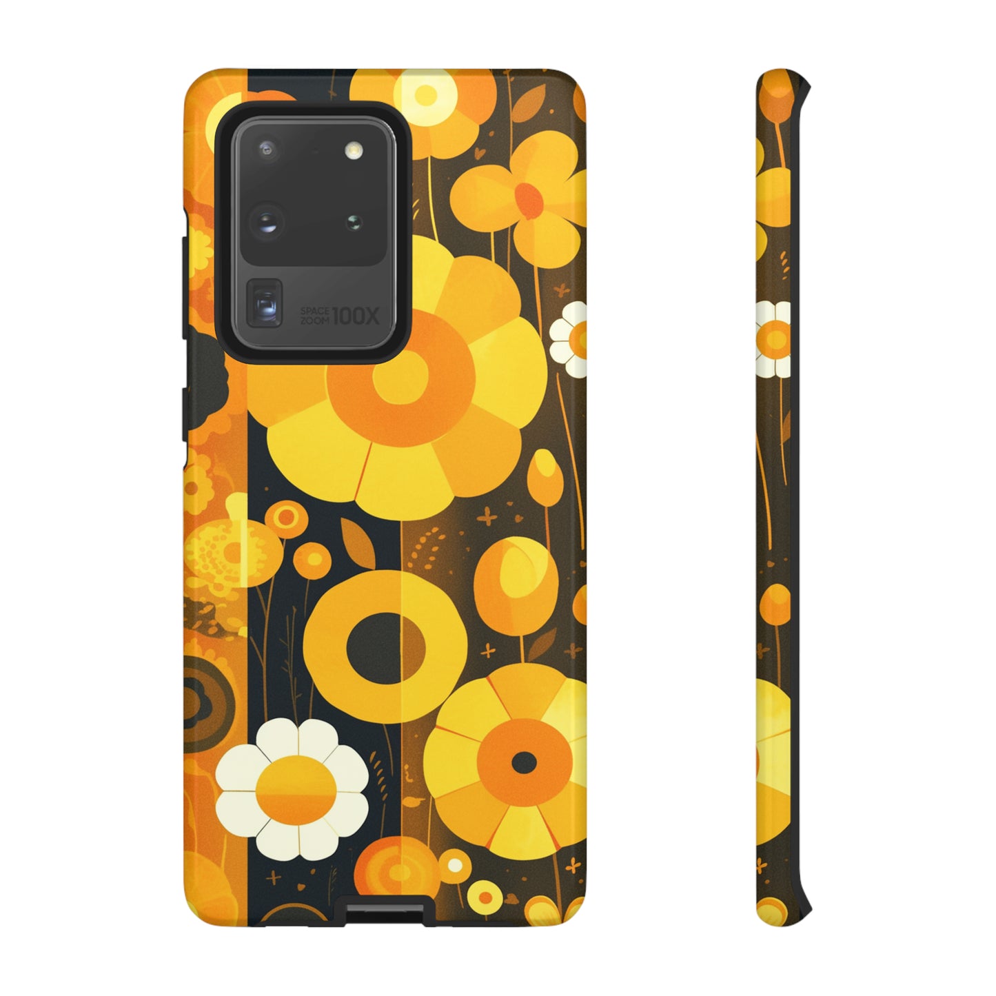 Floral Lines Retro iPhone Case / Samsung Case