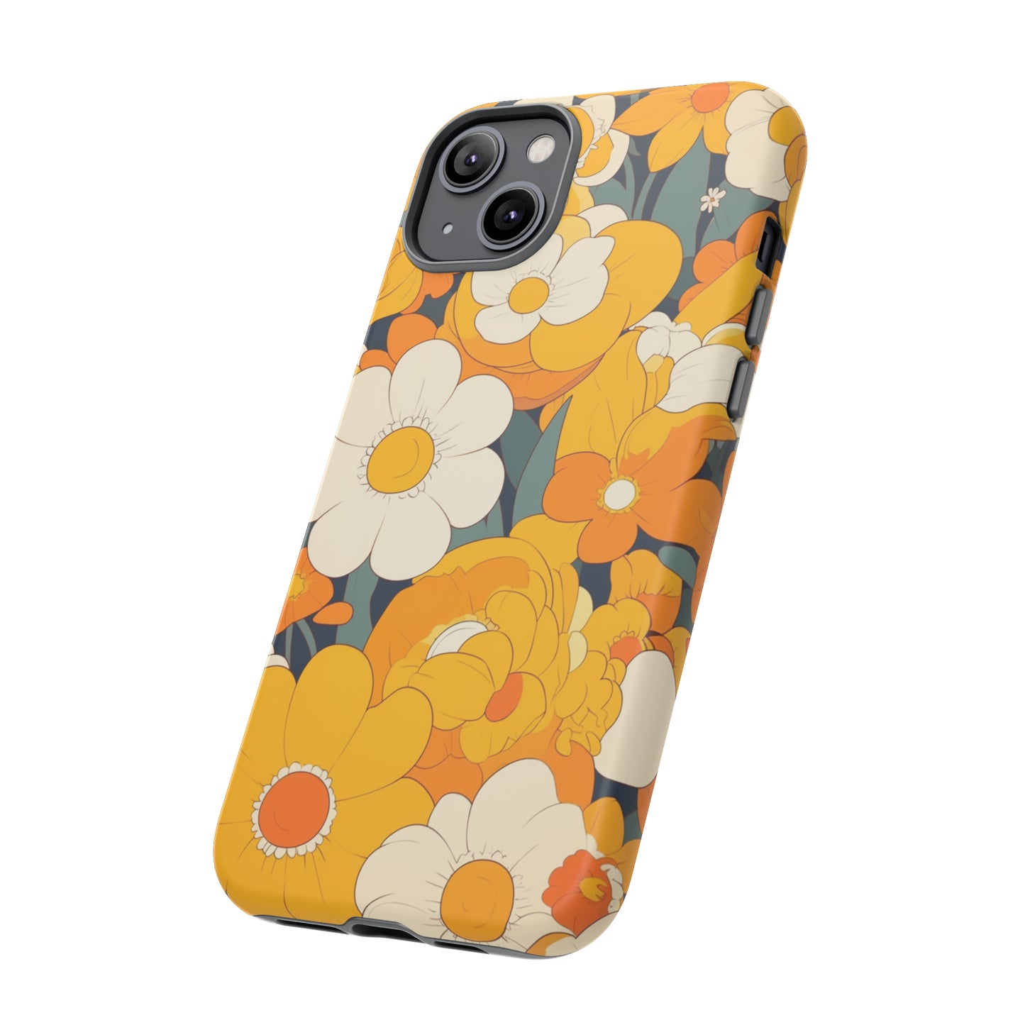 Retro Floral Art iPhone Case / Samsung Case