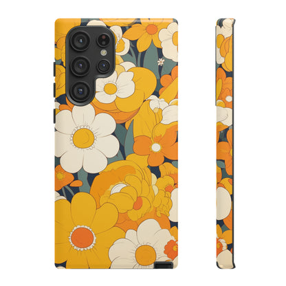 Retro Floral Art iPhone Case / Samsung Case