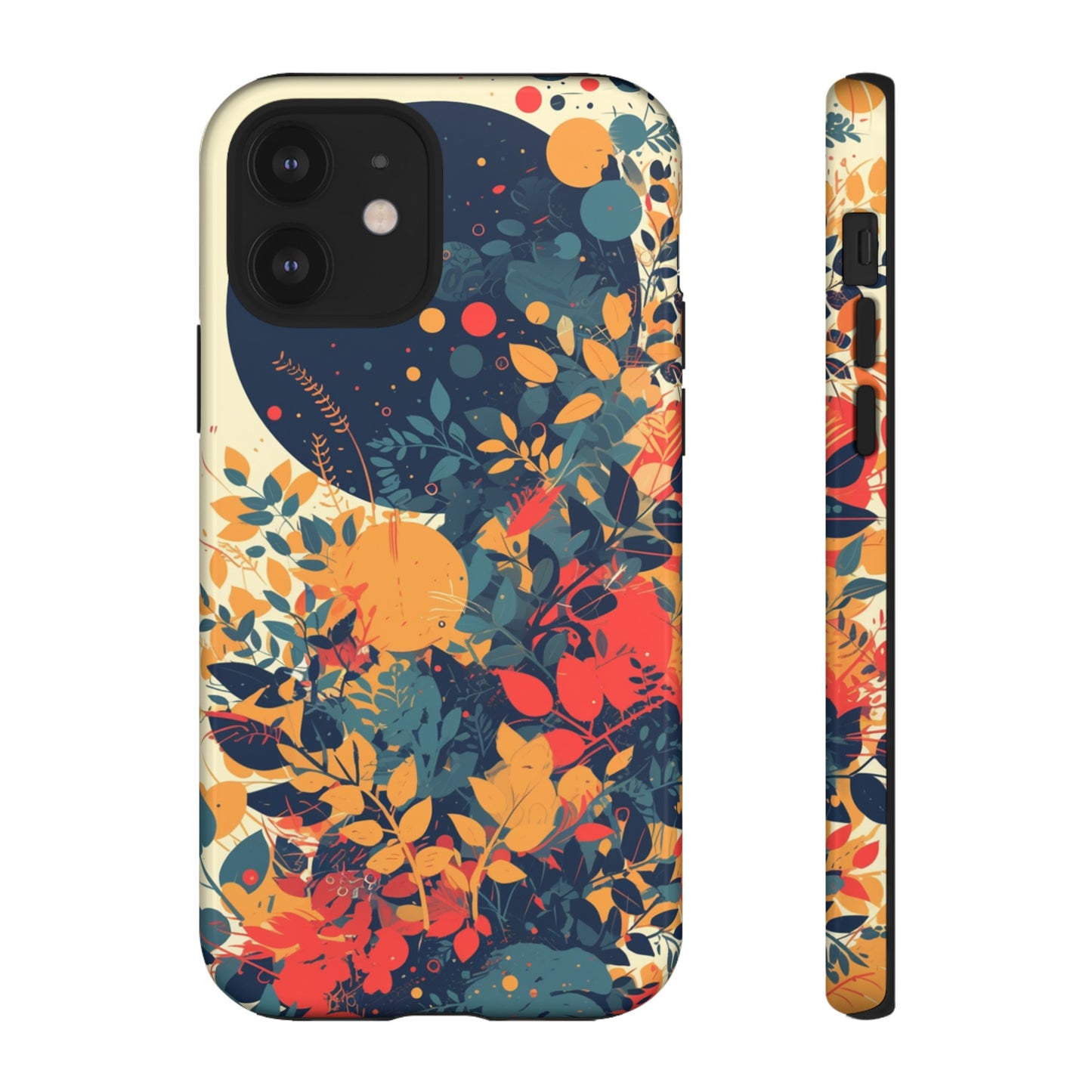 Retro Colorful Floral iPhone Case / Samsung Case