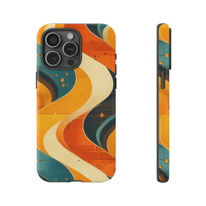 Retro Abstract Staircase iPhone Case / Samsung Case