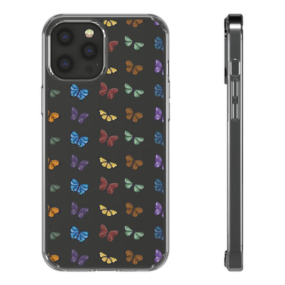 Colorful Butterflies | Clear iPhone Case / Samsung Case