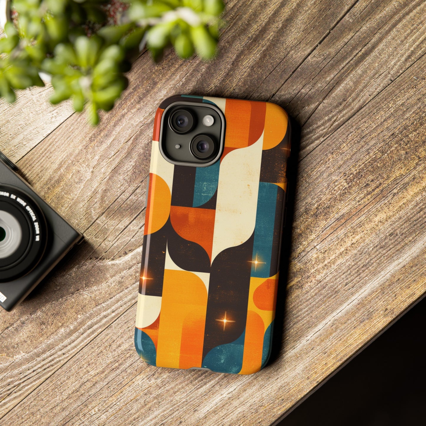 Retro Groovy Pattern iPhone Case / Samsung Case