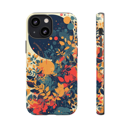 Retro Colorful Floral iPhone Case / Samsung Case