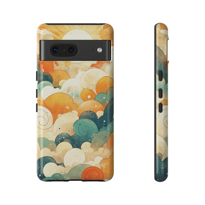 Heaven Water Color Clouds iPhone Case / Samsung Case