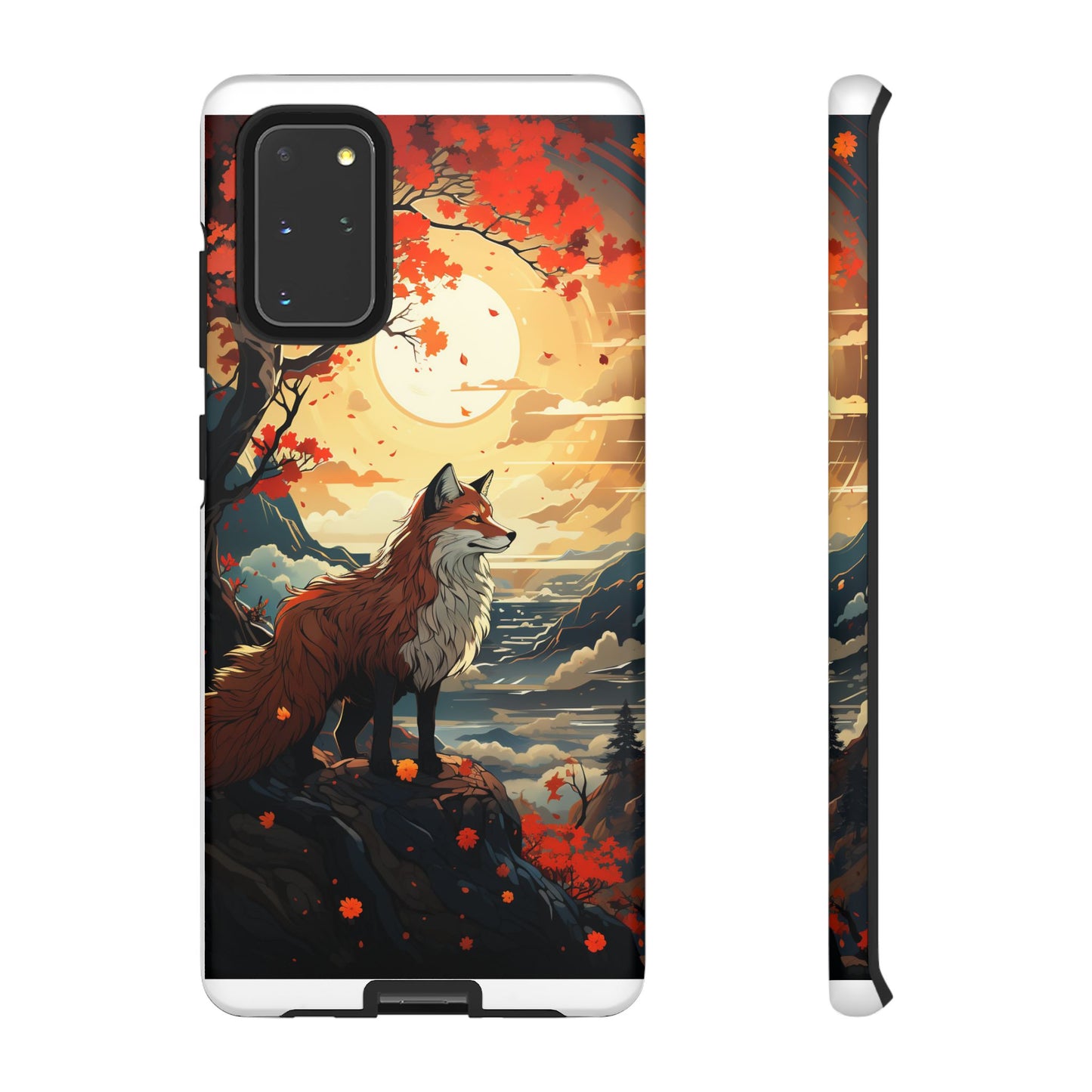 Japanese Wolf Aesthetic Phone Case