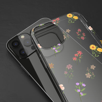 Floral Pattern | Clear iPhone Case / Samsung Case