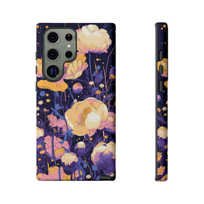 Night Cotton Flowers iPhone Case / Samsung Case