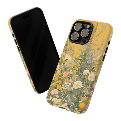 Tall Floral 1970's iPhone Case / Samsung Case