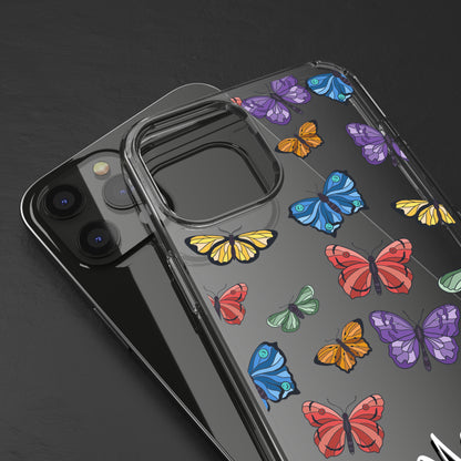 Spring Butterflies | Clear iPhone Case / Samsung Case