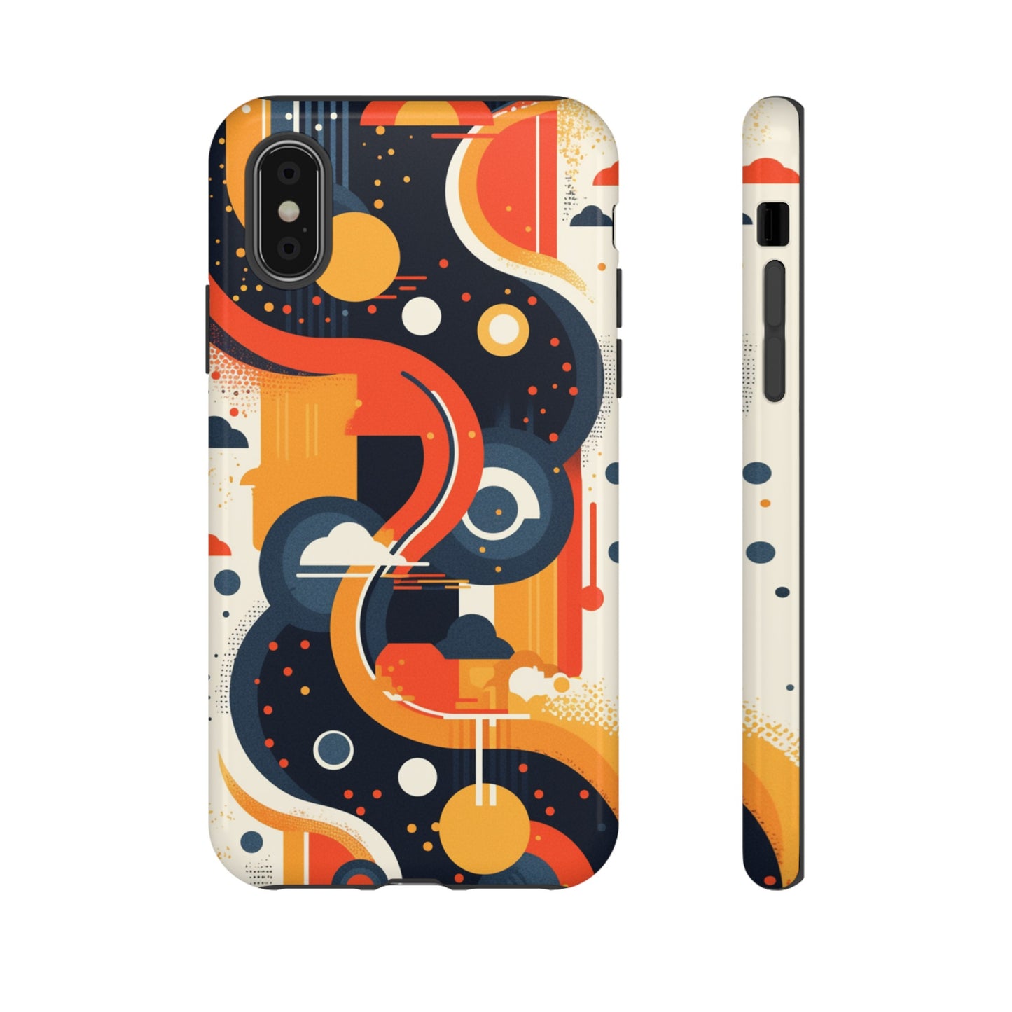 Retro Wandering Roads iPhone Case / Samsung Case