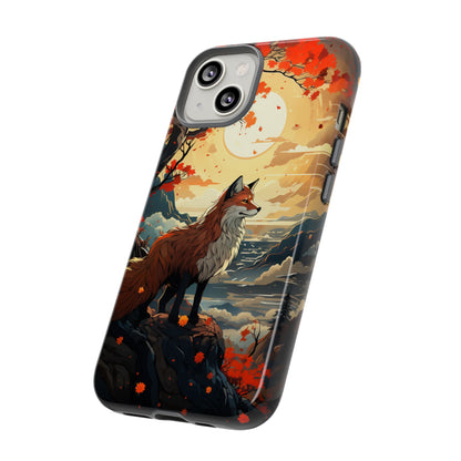 Japanese Wolf Aesthetic Phone Case