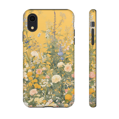 Tall Floral 1970's iPhone Case / Samsung Case