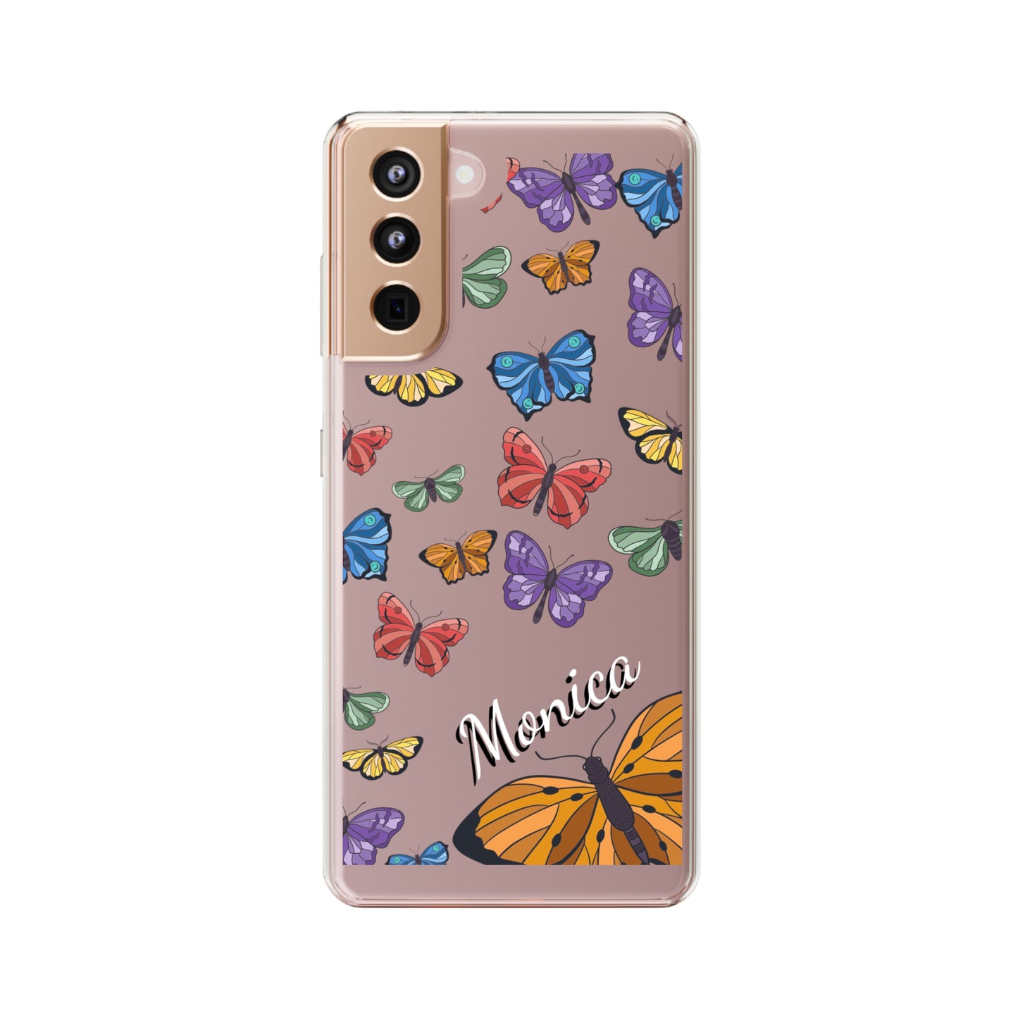 Spring Butterflies | Clear iPhone Case / Samsung Case