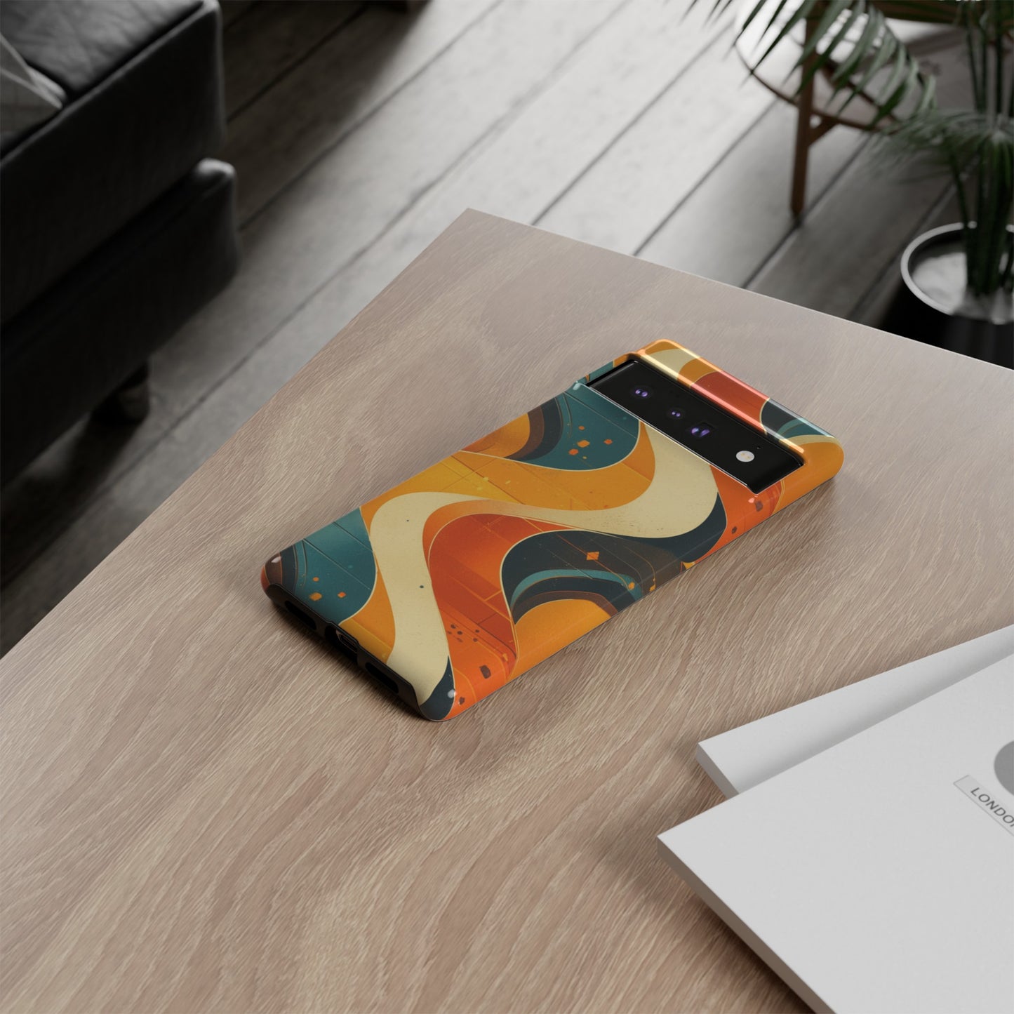 Retro Abstract Staircase iPhone Case / Samsung Case